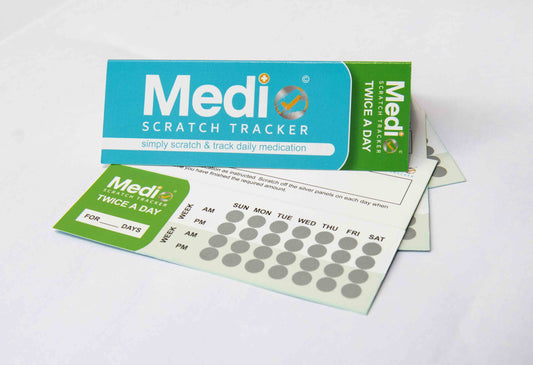 Medi Scratch Tracker