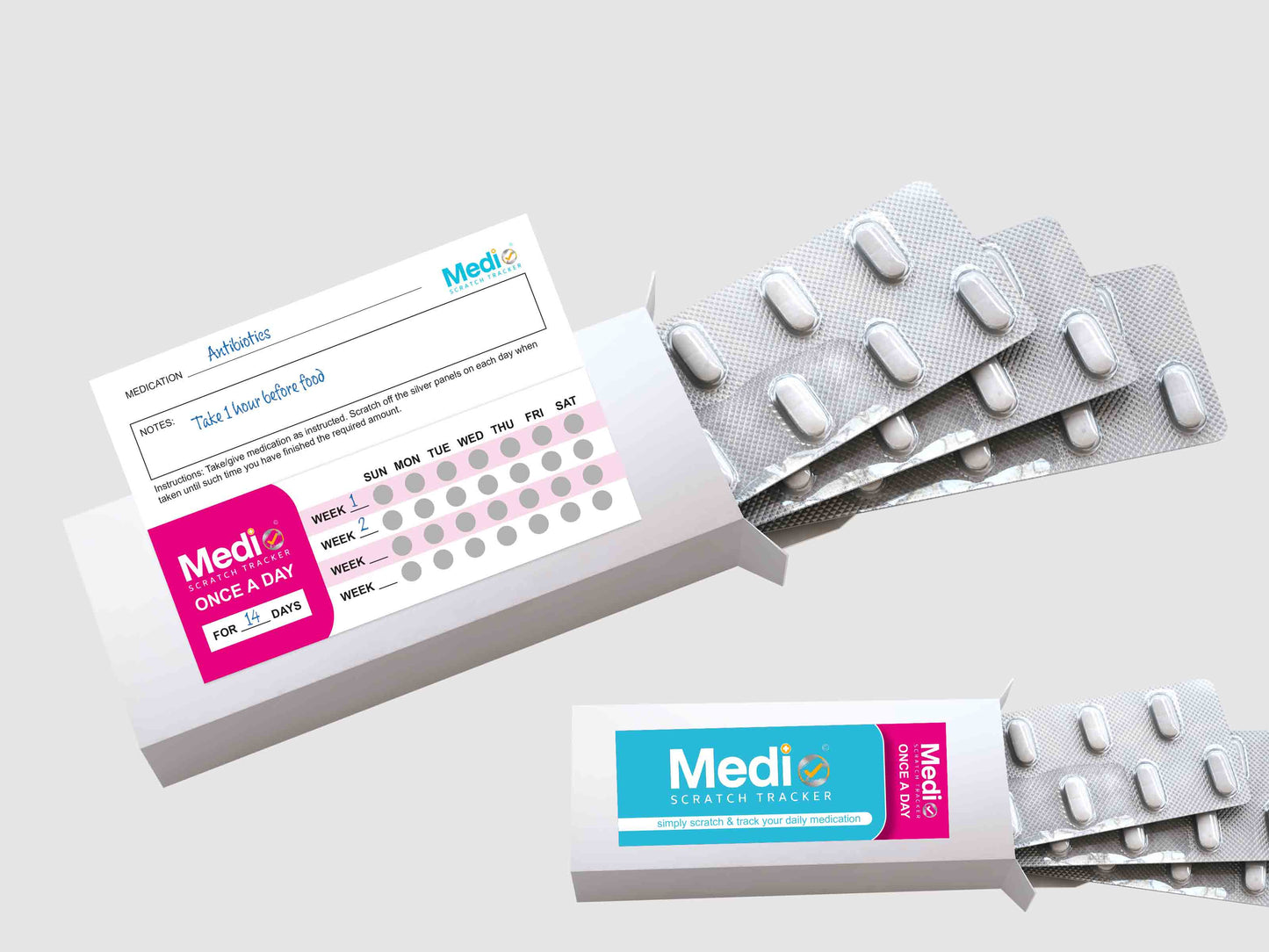 Medi Scratch Tracker