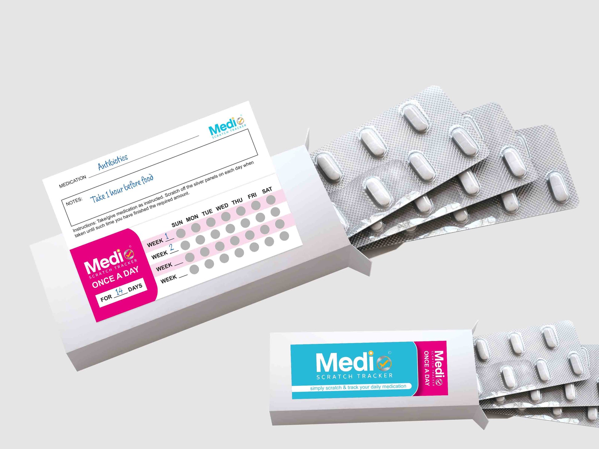 Medi Scratch Tracker